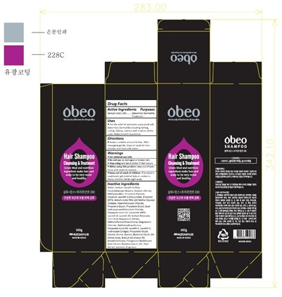 Image Description (Obeo Hair Shampoo)